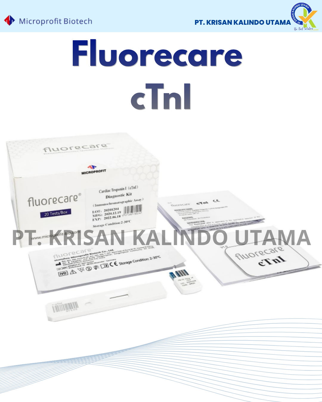 FLUORECARE   CARDIAC TROPONIN I (cTnI)